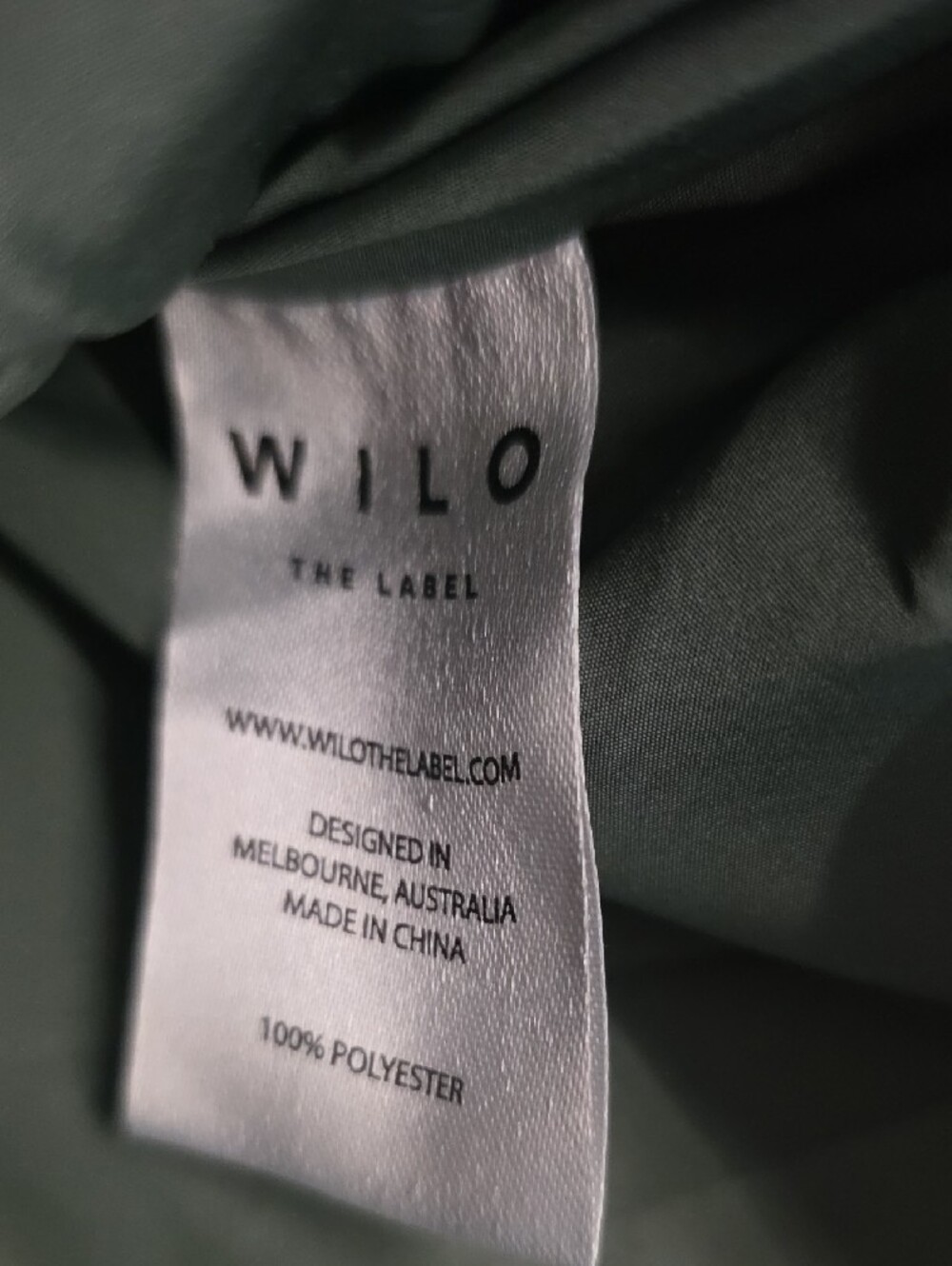 Wilo Travel JAD Front Pocket Travel Tote Sage Green MSRP $118 NWT - Picture 5 of 15
